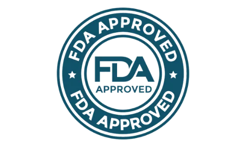 MemoVolt FDA-registered facility badge