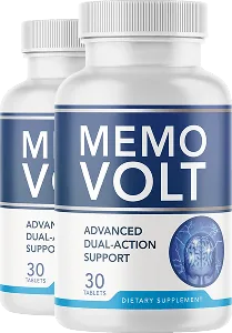 MemoVolt brain support tablets for memory and clarity goals